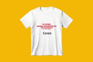 23 Nisan Kişiye Özel Baskılı Tişört