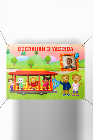 Kaplan Daniel Konsept Fotoğraflı Parti Afişi