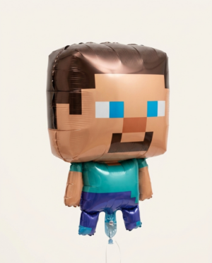 Minecraft Karakterli Folyo Balon – Uçan Balon