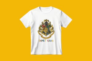 Harry Potter Konsept Kişiye Özel Baskılı Tişört