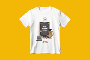Mezuniyet Tişört – Kişiye Özel Mezuniyet Baskılı Tişört