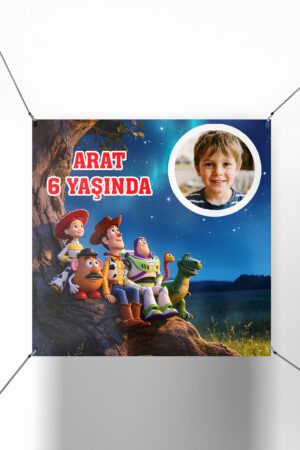 Toy Story Konsept Kişiye Özel Doğum Günü Afişi