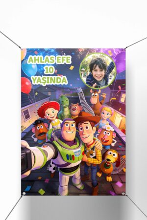 Toy Story Kişiye Özel Doğum Günü Afişi