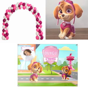 Paw Patrol Skye Konsept Mini Butik Set - Zincir Balonlu