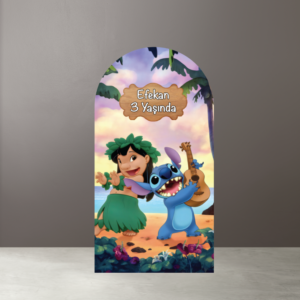 Lilo ve Stitch Konsept Tag Pano - Ayaklı
